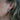Circle Creolen Weißgold Profil am Ohr – Fairmined Gold Schmuck Berlin